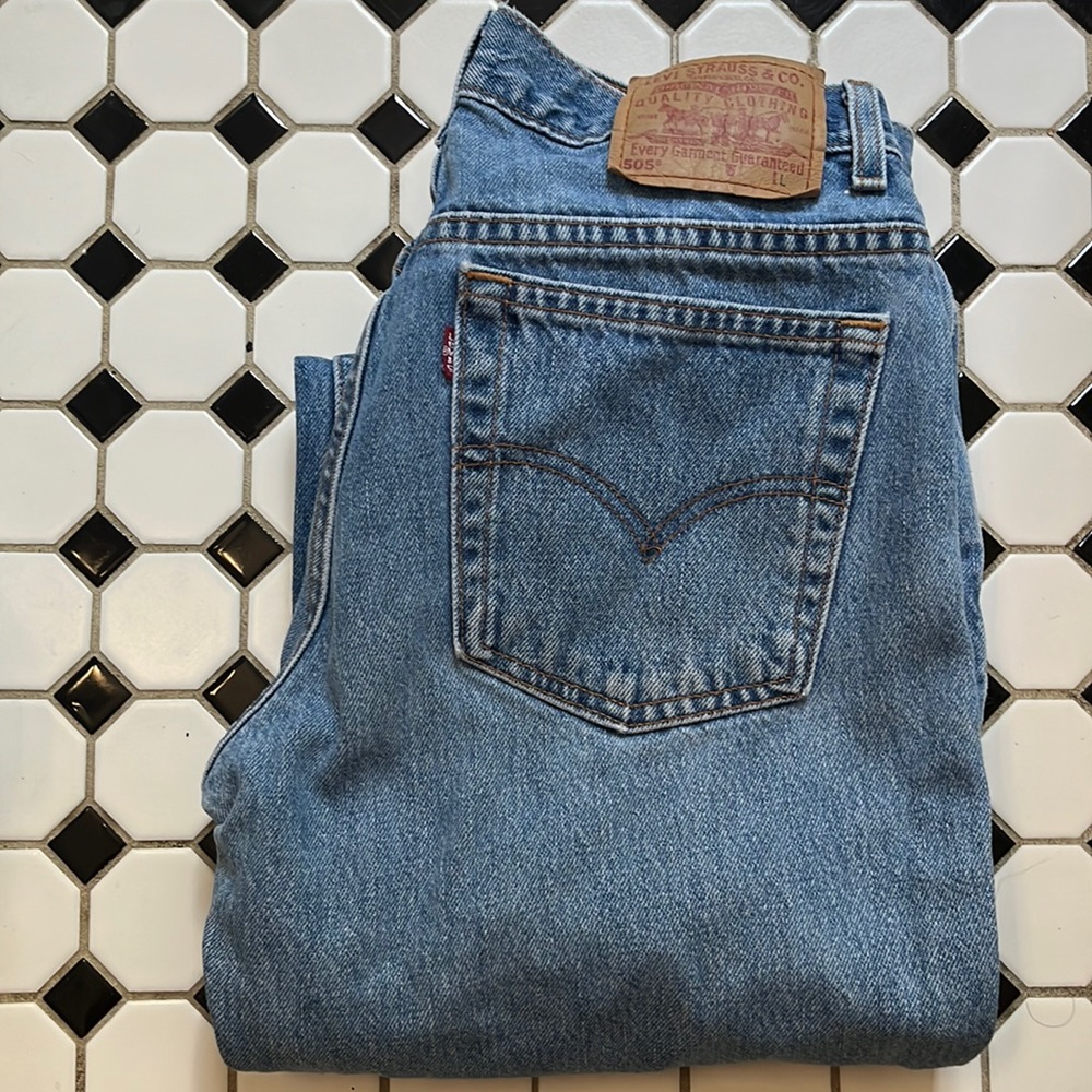 Levi's Blue Straight Leg Women's Jeans